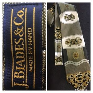 J. Blades & Co. Silk Men’s Necktie Handmade